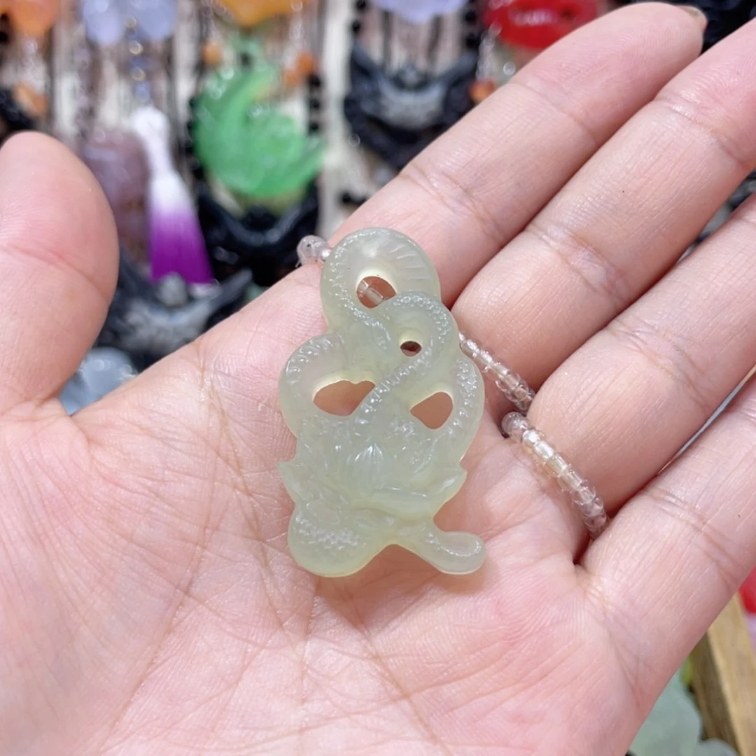 【闪购商品】未镶嵌岫玉颈饰57吊坠