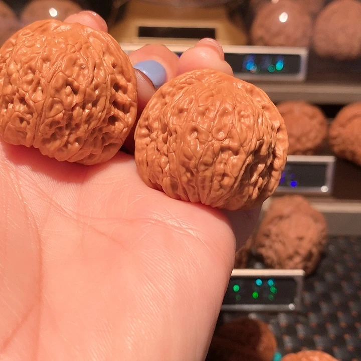 『****N文玩核桃把件平底锅