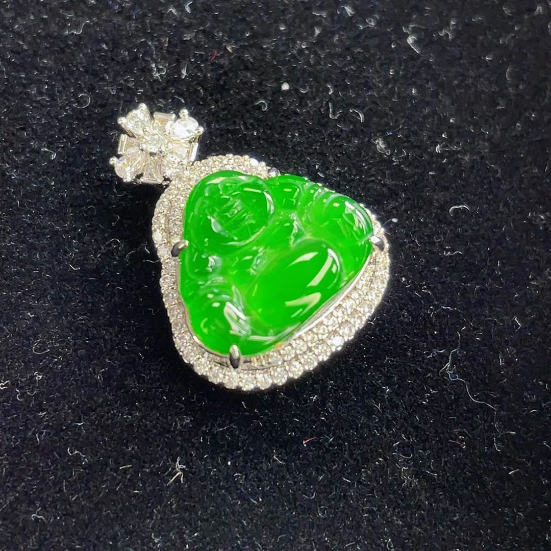 翡翠吊坠(不含链)未镶嵌