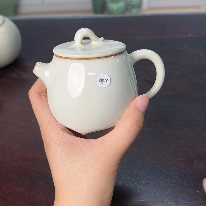 龙泉云间青瓷小米茶器