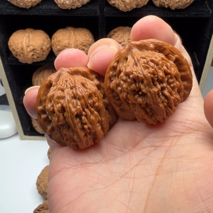 吊坠桃核高山流水四座楼