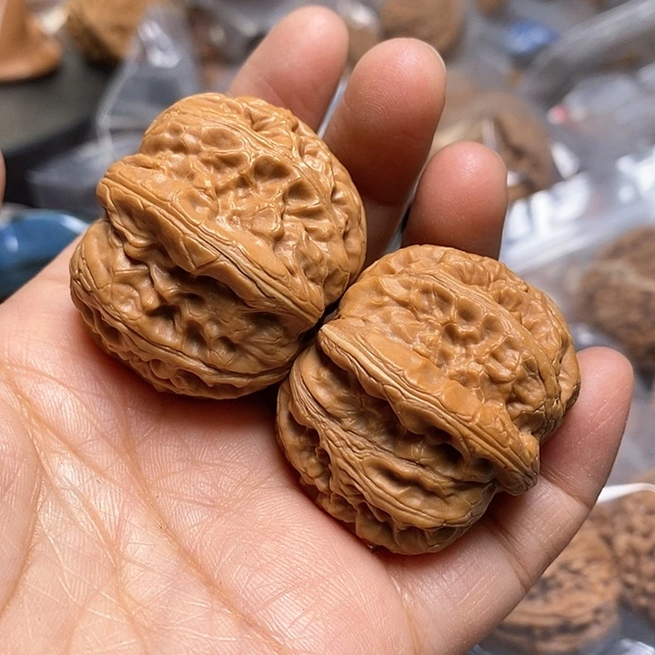 文玩核桃把件迷你