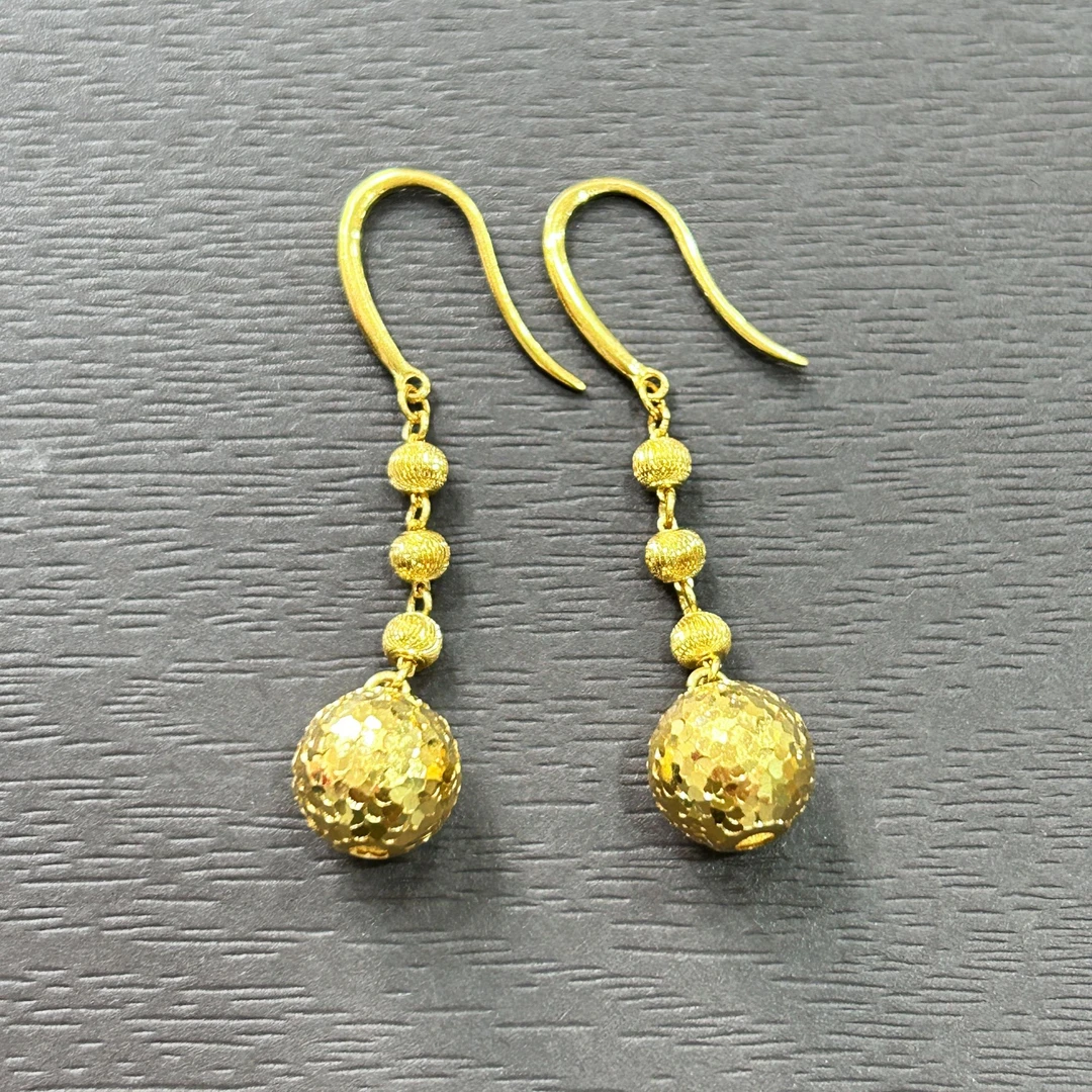 【MZ】猫眼爆闪球足金999投资金攒黄金ZBHJE641克重多退少补