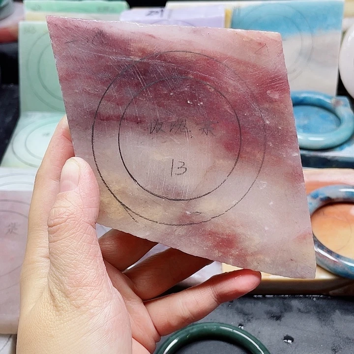 石英质玉手镯未镶嵌定制