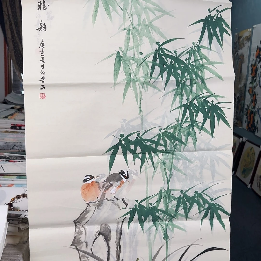 纯手绘的好看作品