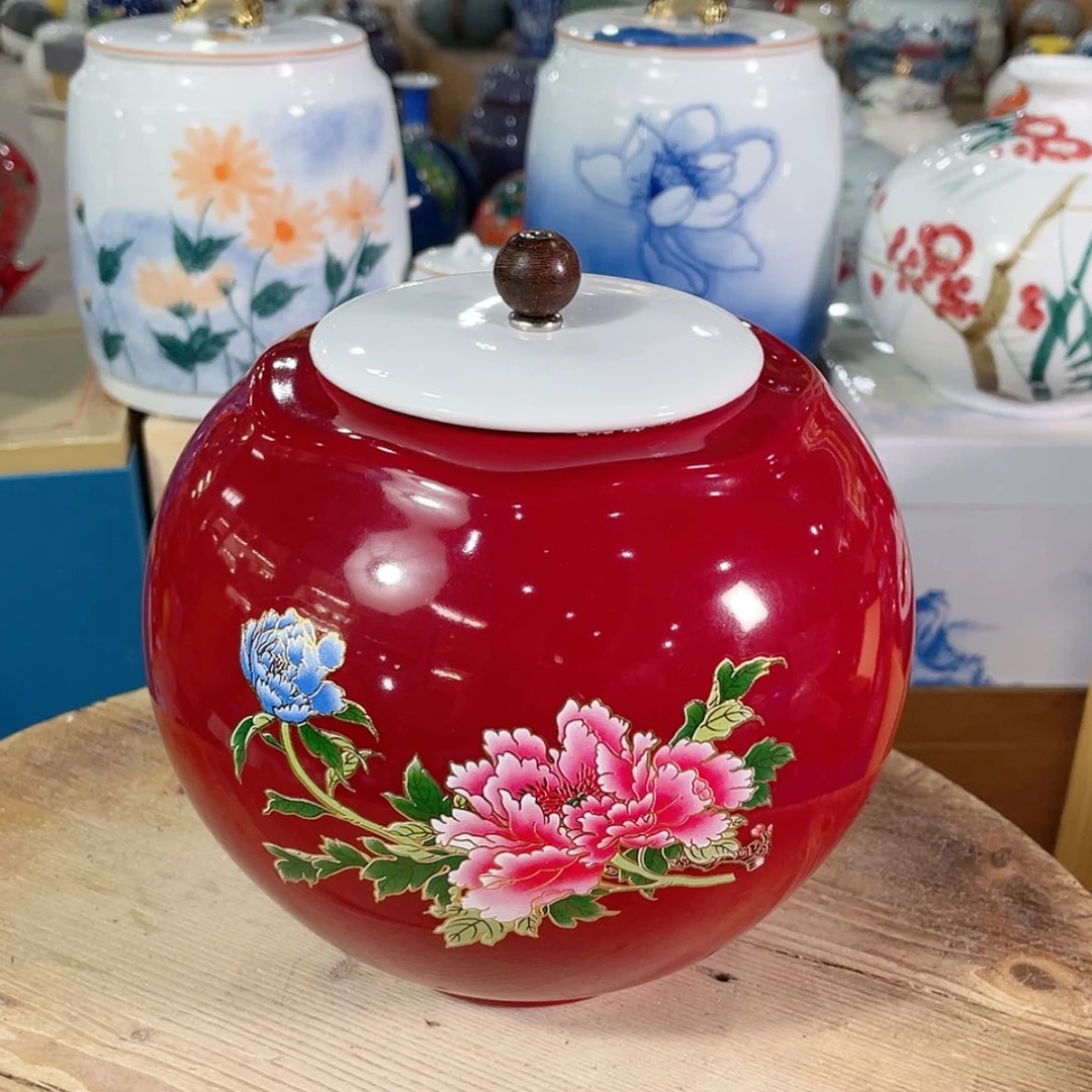 【闪购商品】罐陶瓷茶叶罐密封罐