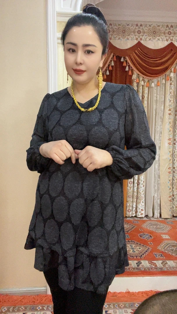 【包邮】yugrah灰色韩版T恤大码女装