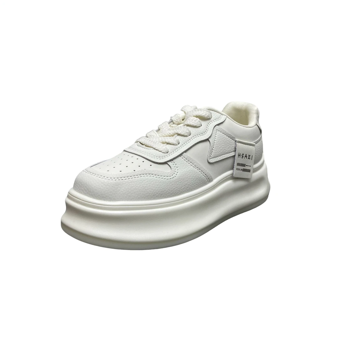 245006  23664 真皮厚底小白鞋 （标准尺码）（茹）