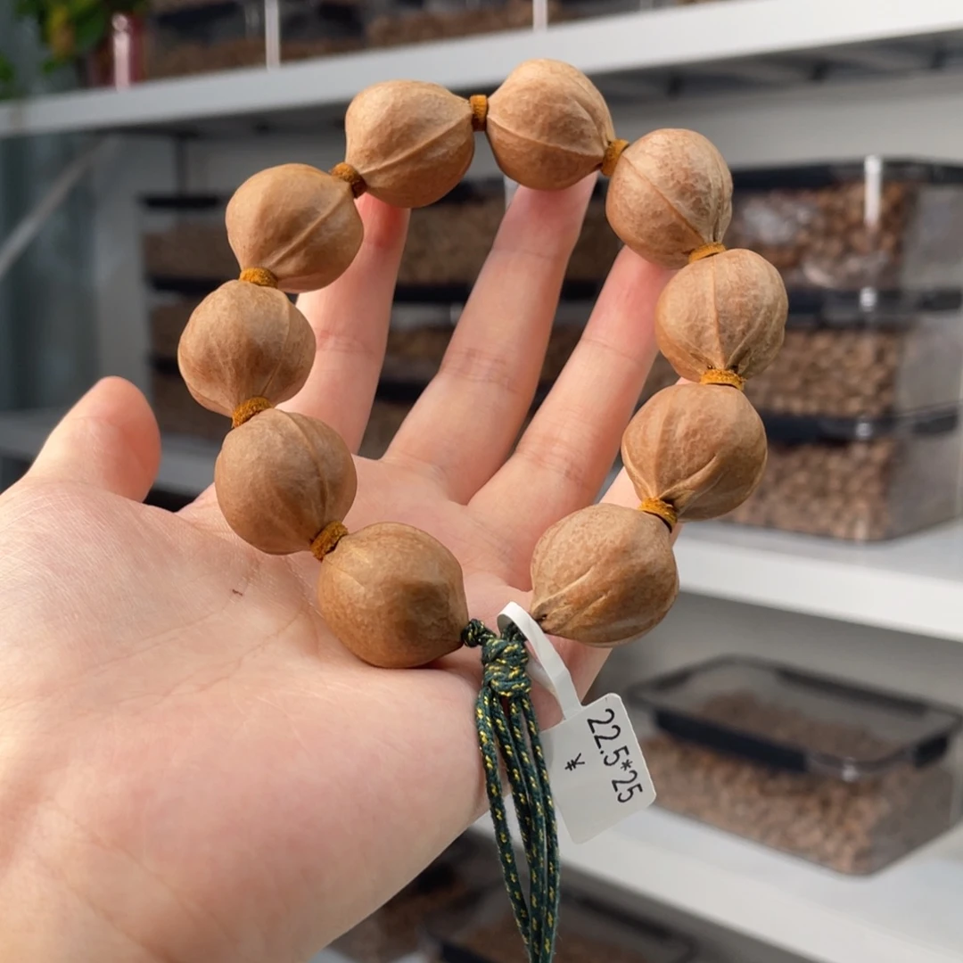 澄***止橄榄核手串/手链22.5 25梅林铁核