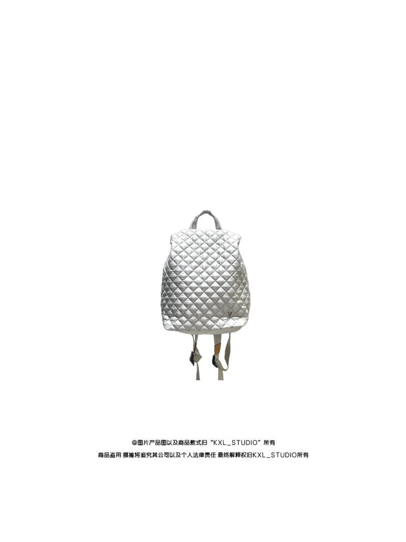 KXL-STUDIO 2025 “超密阳离子格”胎牛皮双肩包5253