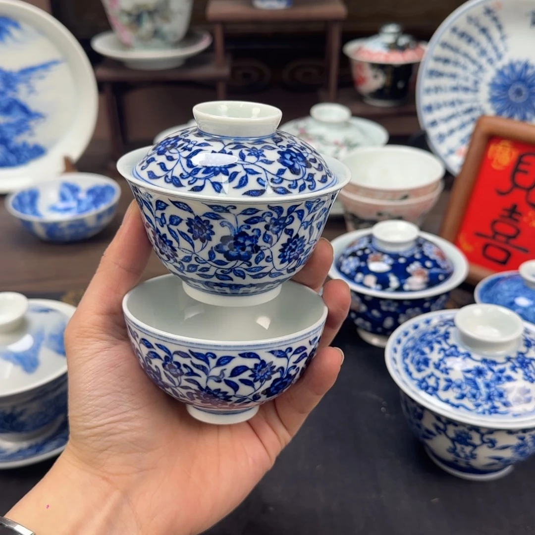 杯倪*.景德镇手工手绘陶瓷