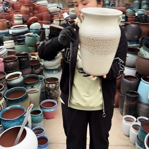 口20高33一个盆子。