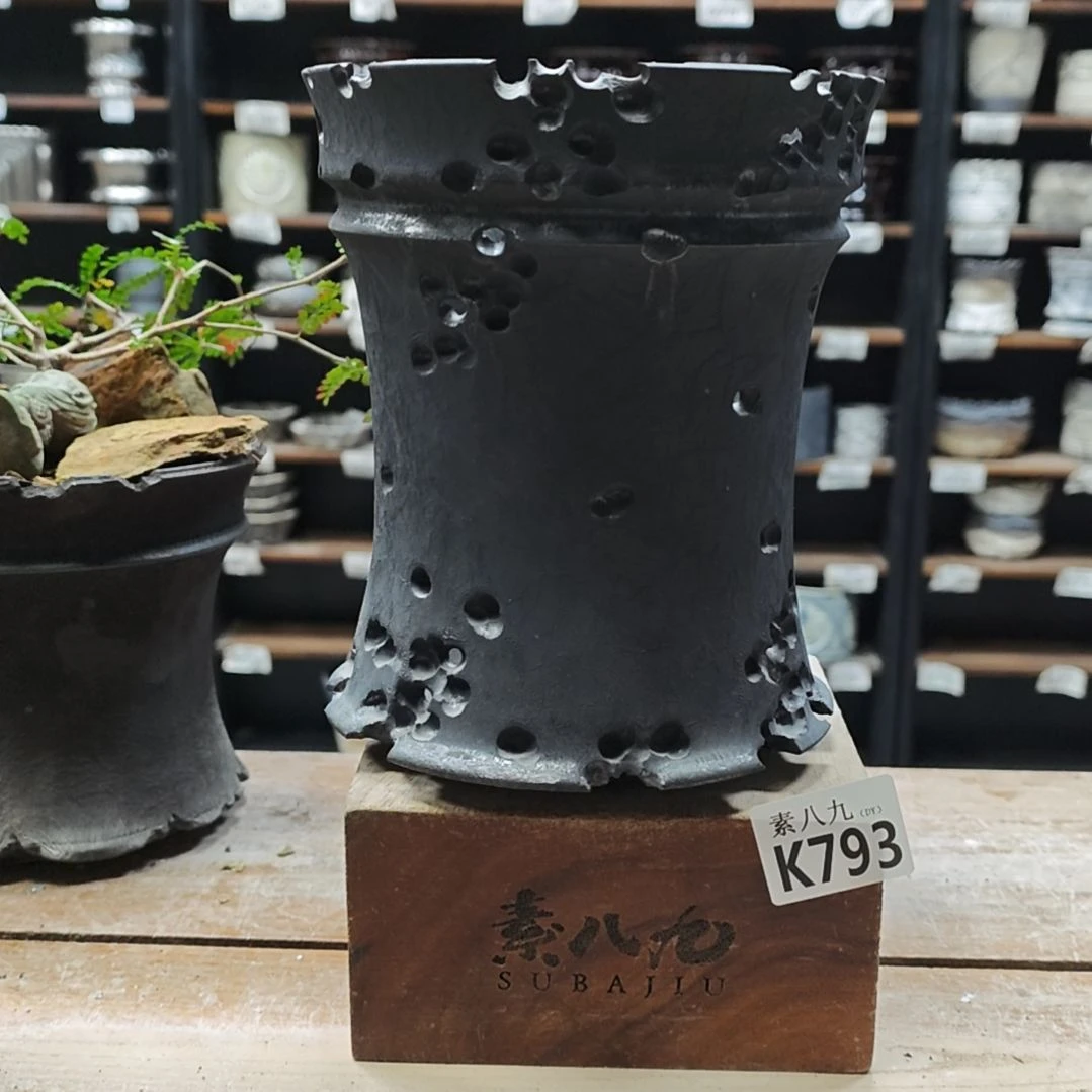 陶瓷素八九陶瓷内口15高20