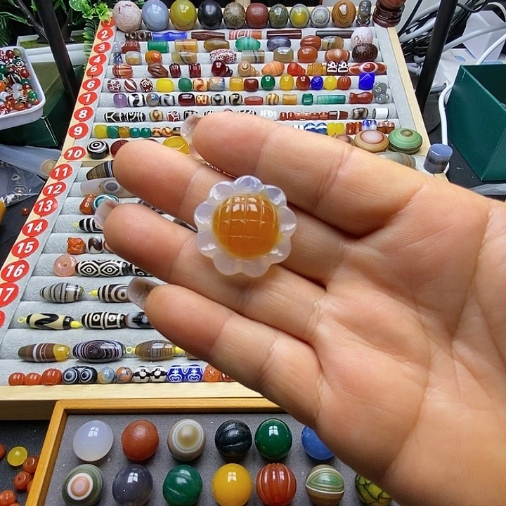 玛瑙/玉髓未镶嵌颈饰