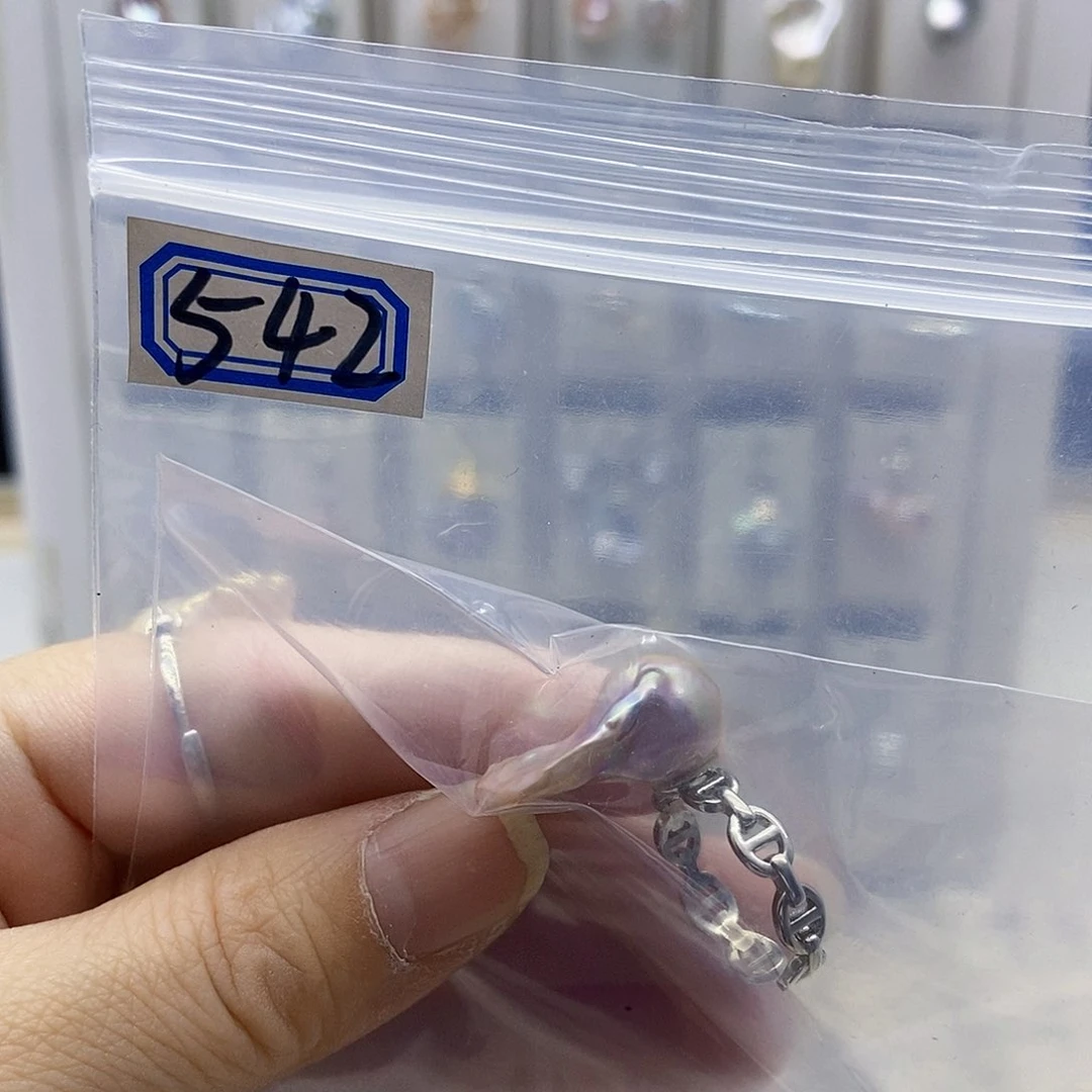 颈饰合金淡水珍珠