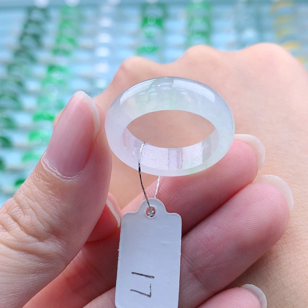 翡翠戒指未镶嵌缅甸翡翠A货