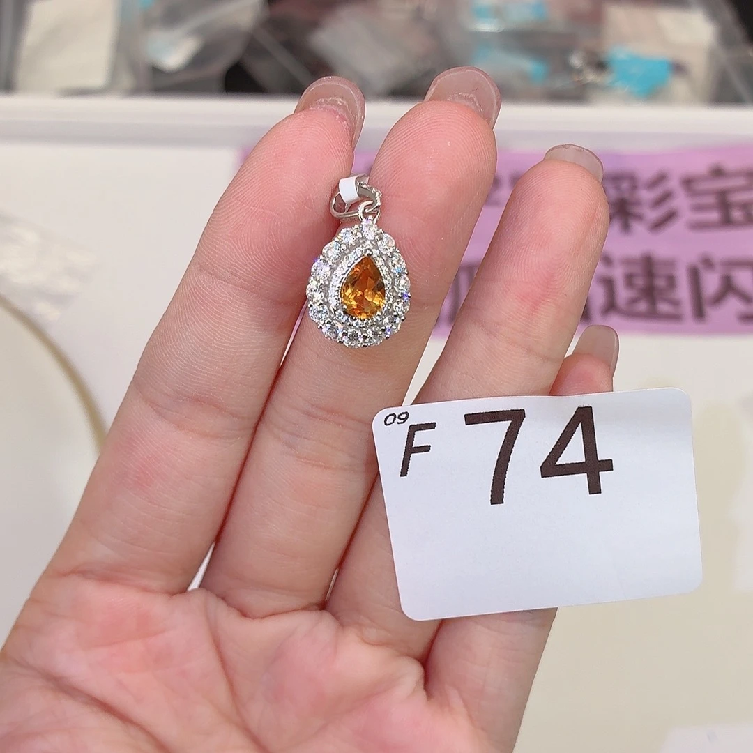 水晶珠宝半成品银S925镶嵌