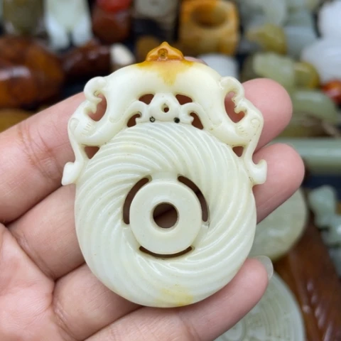 颈饰未镶嵌和田玉84
