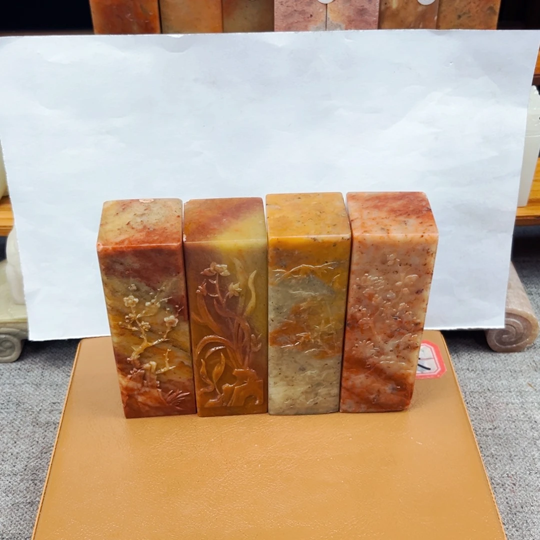 無***香寿山石印石闪购商品瑕疵料