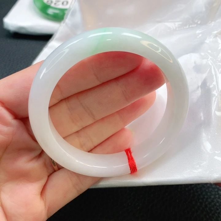 未镶嵌手镯翡翠53.8正