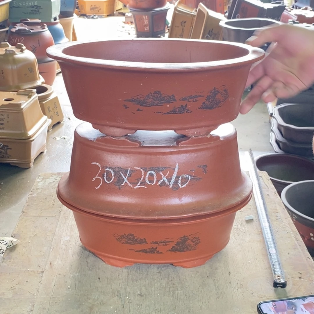 紫砂花盆紫砂紫砂