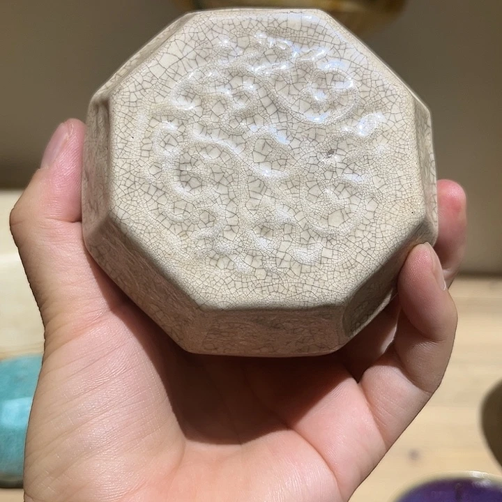 （瀚文轩阁）白釉粉盒