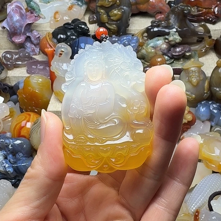玛瑙/玉髓未镶嵌饰品