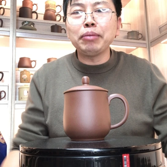 紫泥茶杯葫芦杯容量400