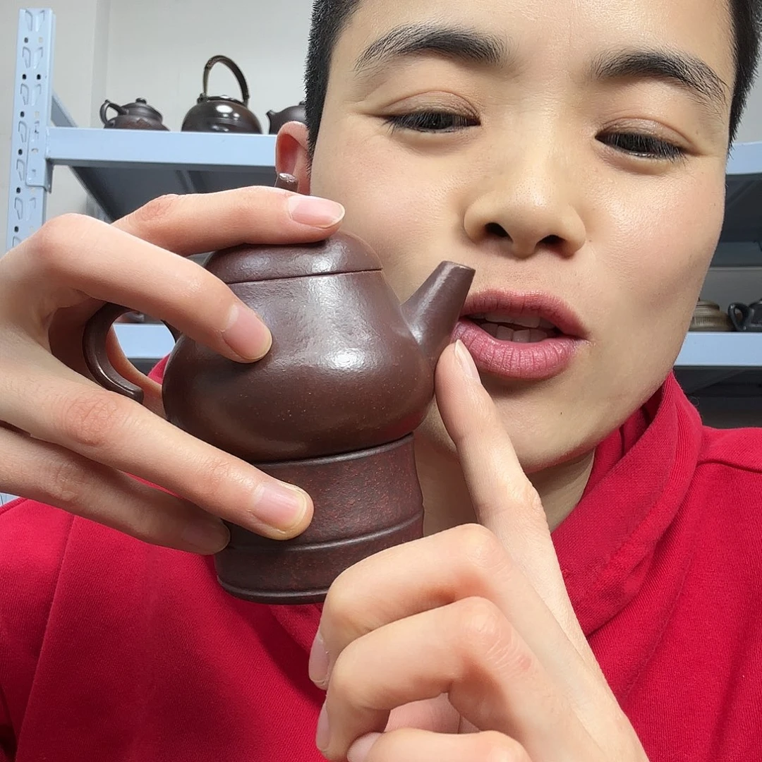 紫砂茶壶民间手艺人全手工制作