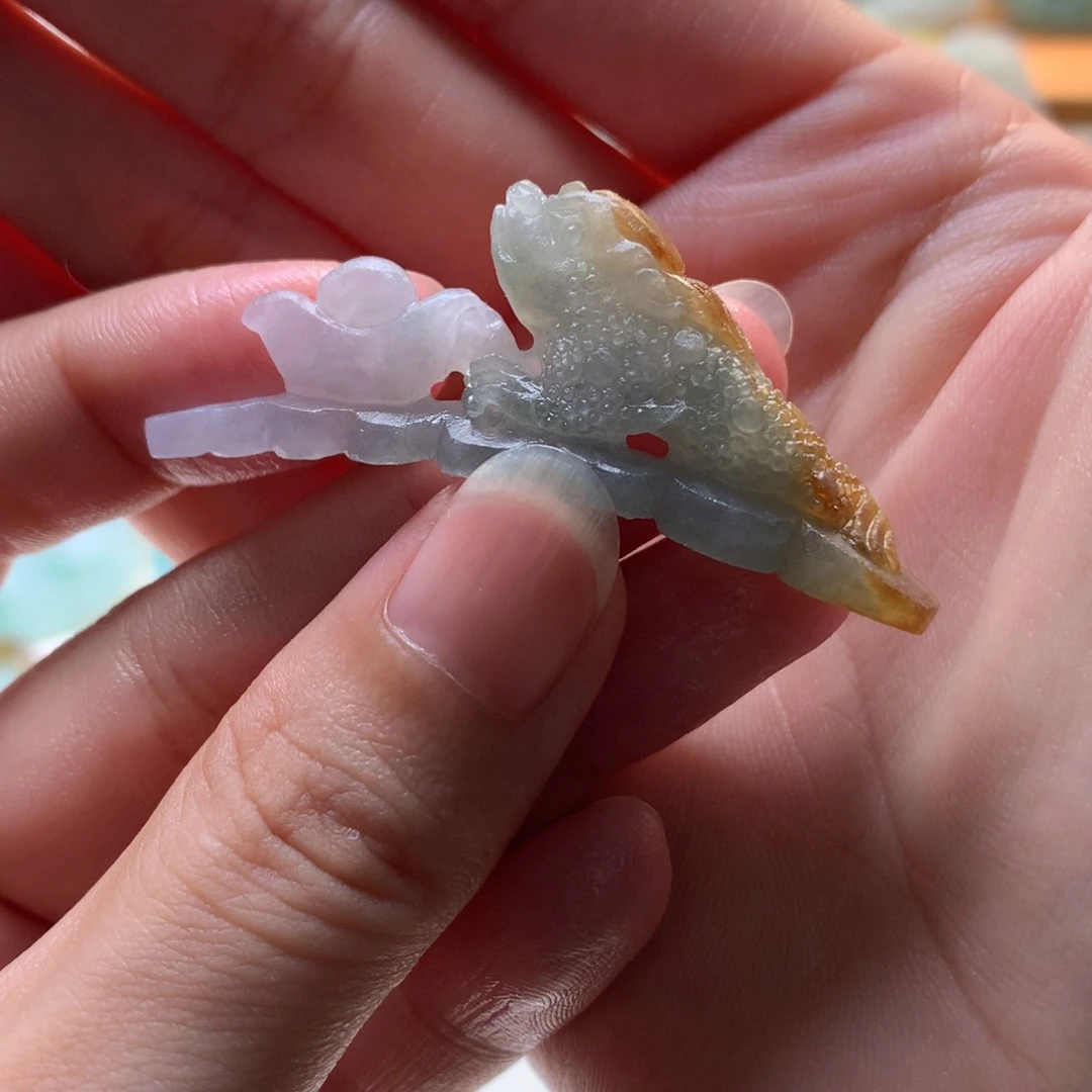 东***置定制翡翠未镶嵌手牌