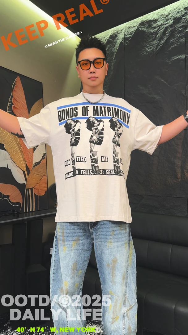 【A19】（ERD麦当娜-3486）短袖T桖