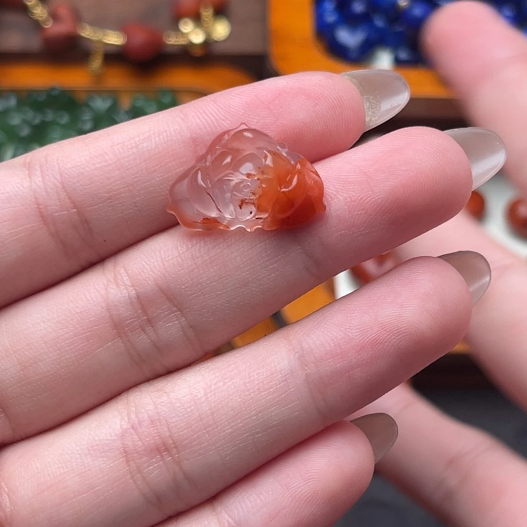 南红玛瑙南红未镶嵌6冰飘福利莲花