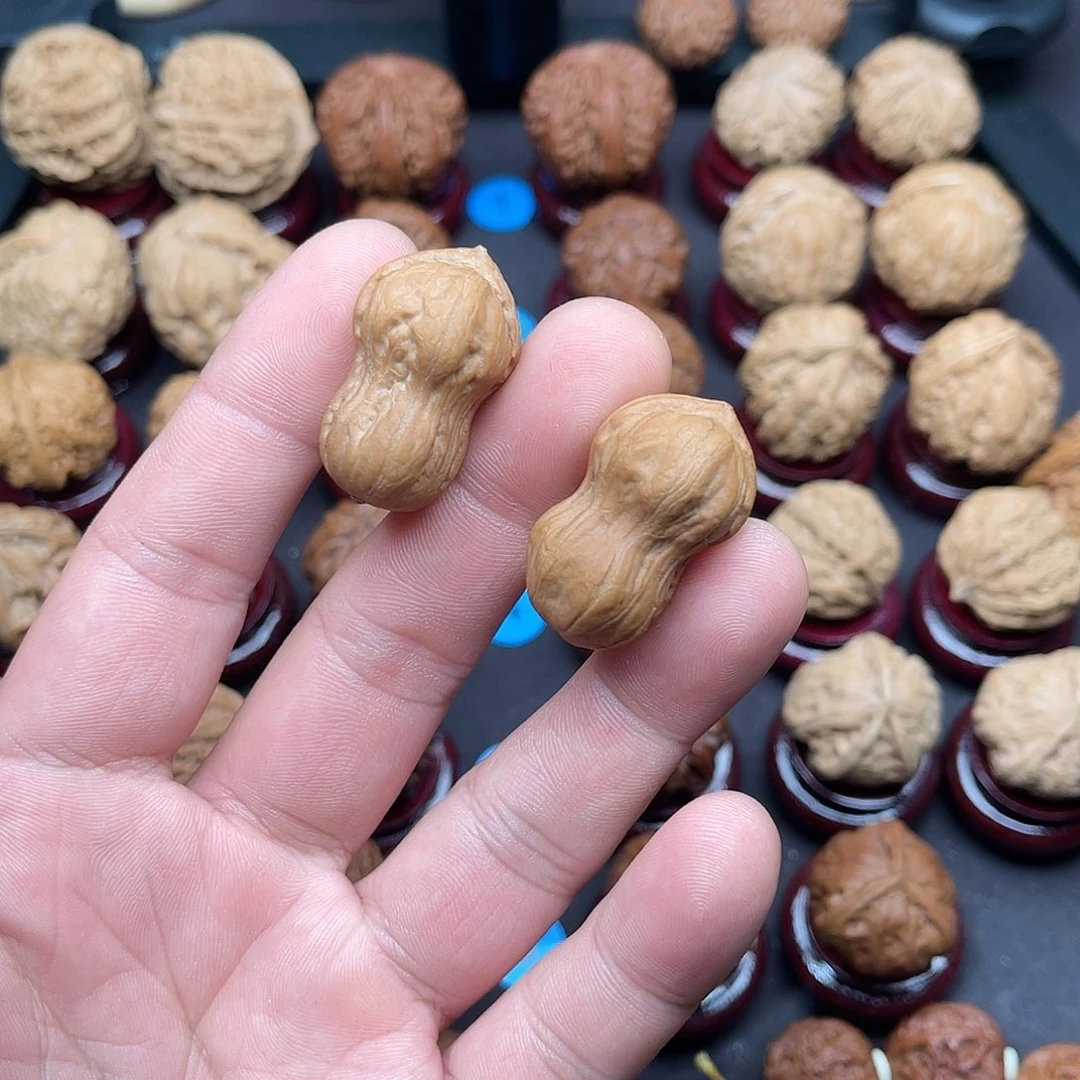 把件文玩核桃好事花生