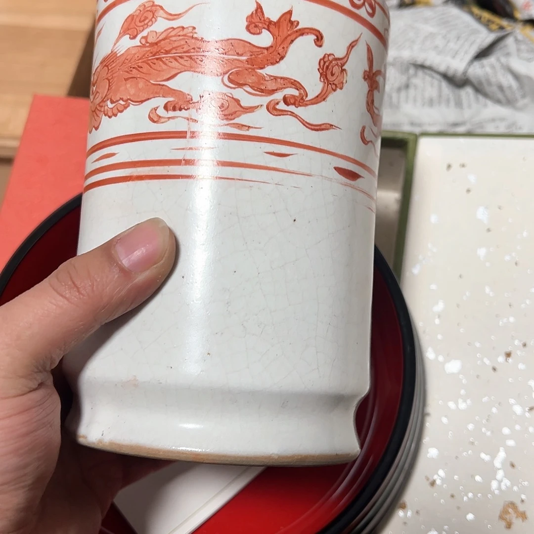 碟n**o瓷器木器工艺摆件