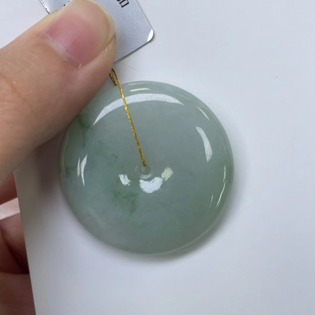 颈饰未镶嵌翡翠栗****6平安扣