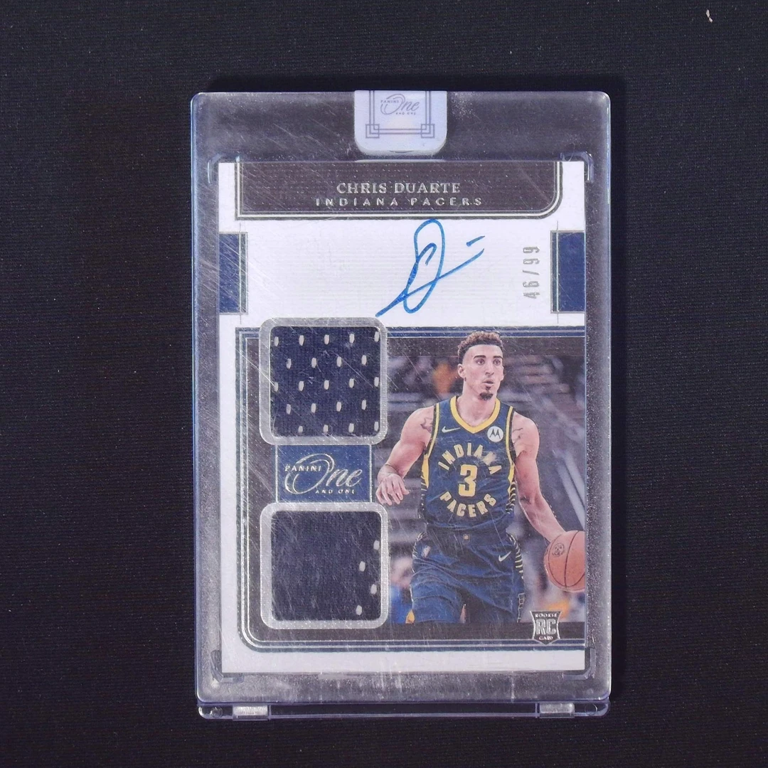 【签字】杜阿尔特 99编 帕尼尼NBA国宝手提球星卡