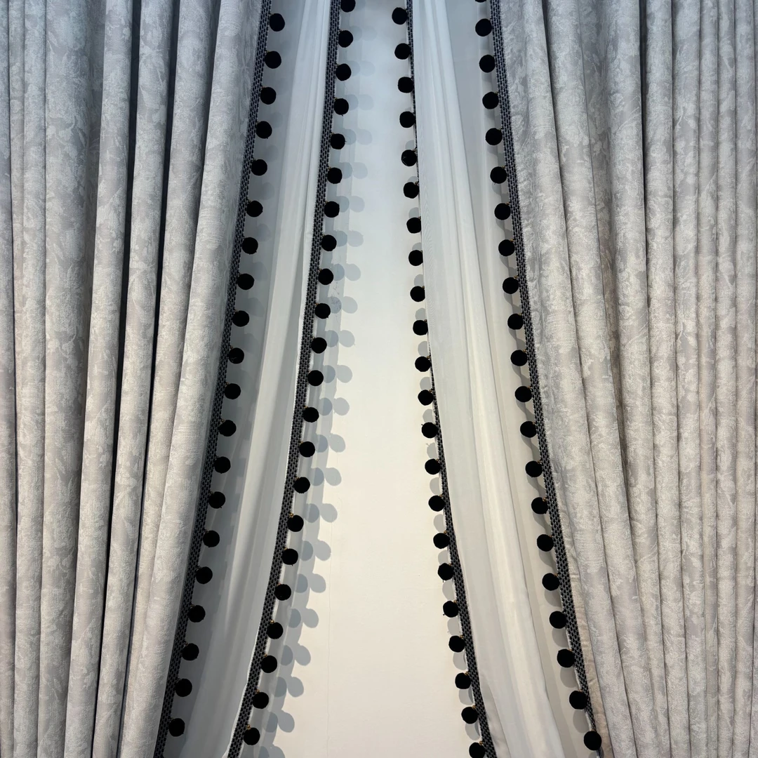 B300唐顿灰色  高端窗帘