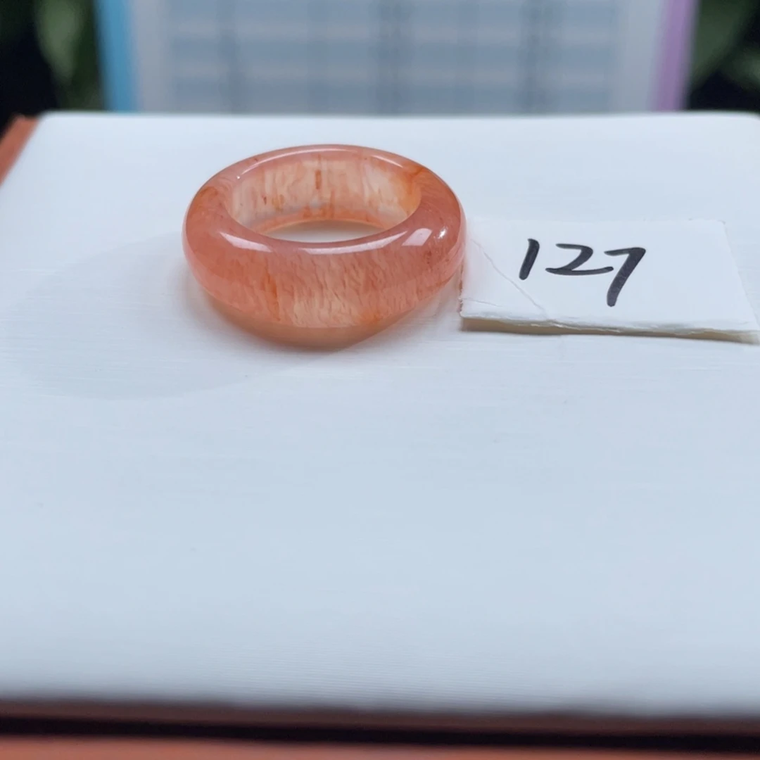 玛瑙/玉髓未镶嵌戒指Z17港14