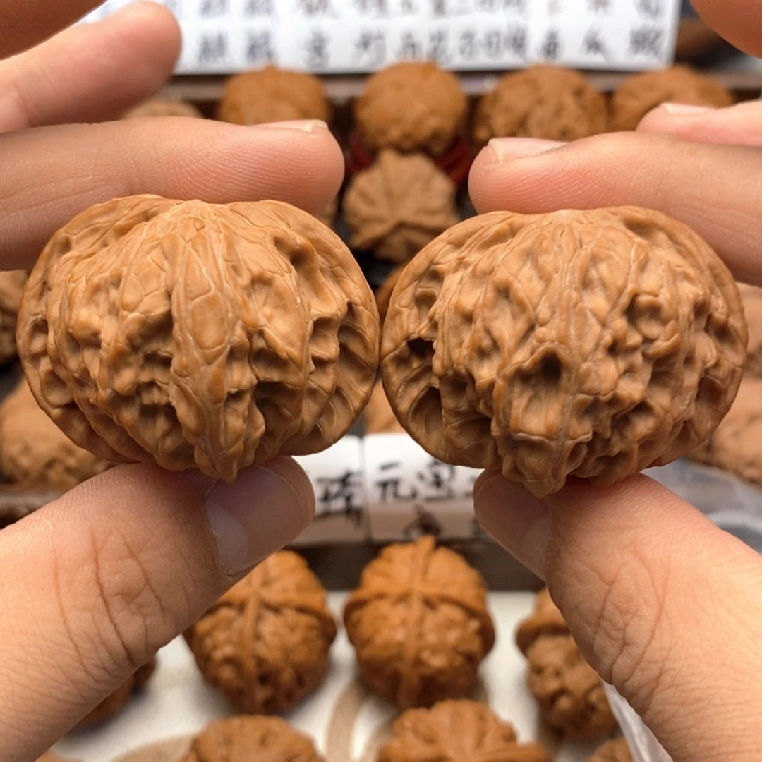 文玩核桃吊坠44尺 全品正磨 48