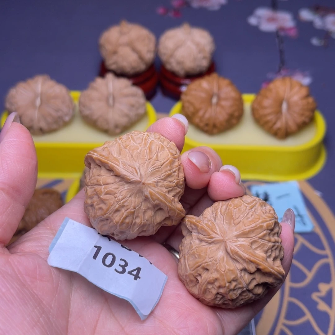 文玩核桃把件南瓜墩 40 1034号