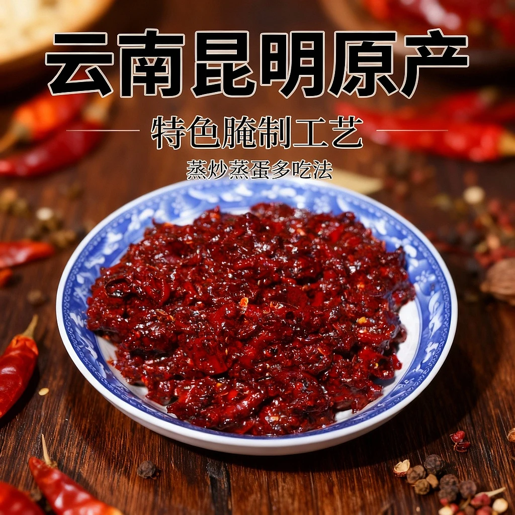 杞妈妈做的血辣子200g