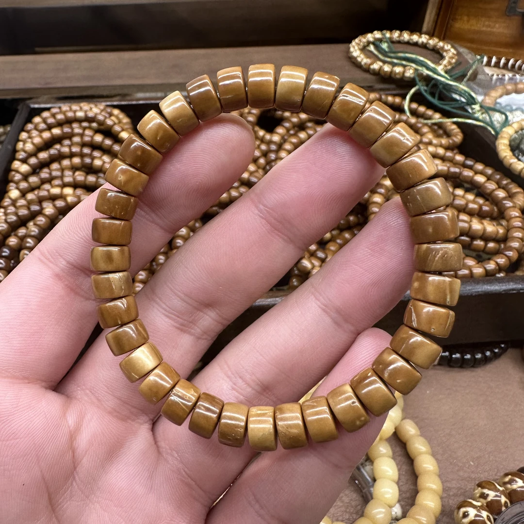 【木阳精工】库克5*8直切药片珠 单圈手串