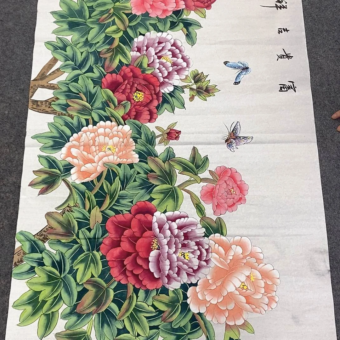 国画国画手绘作品