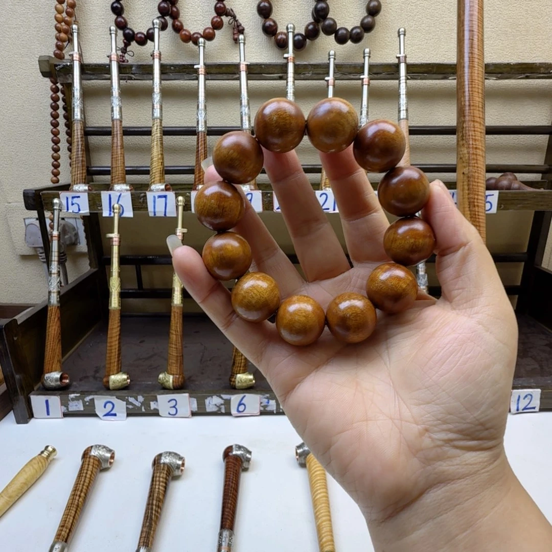 宣威小陈手工制作乌木手串