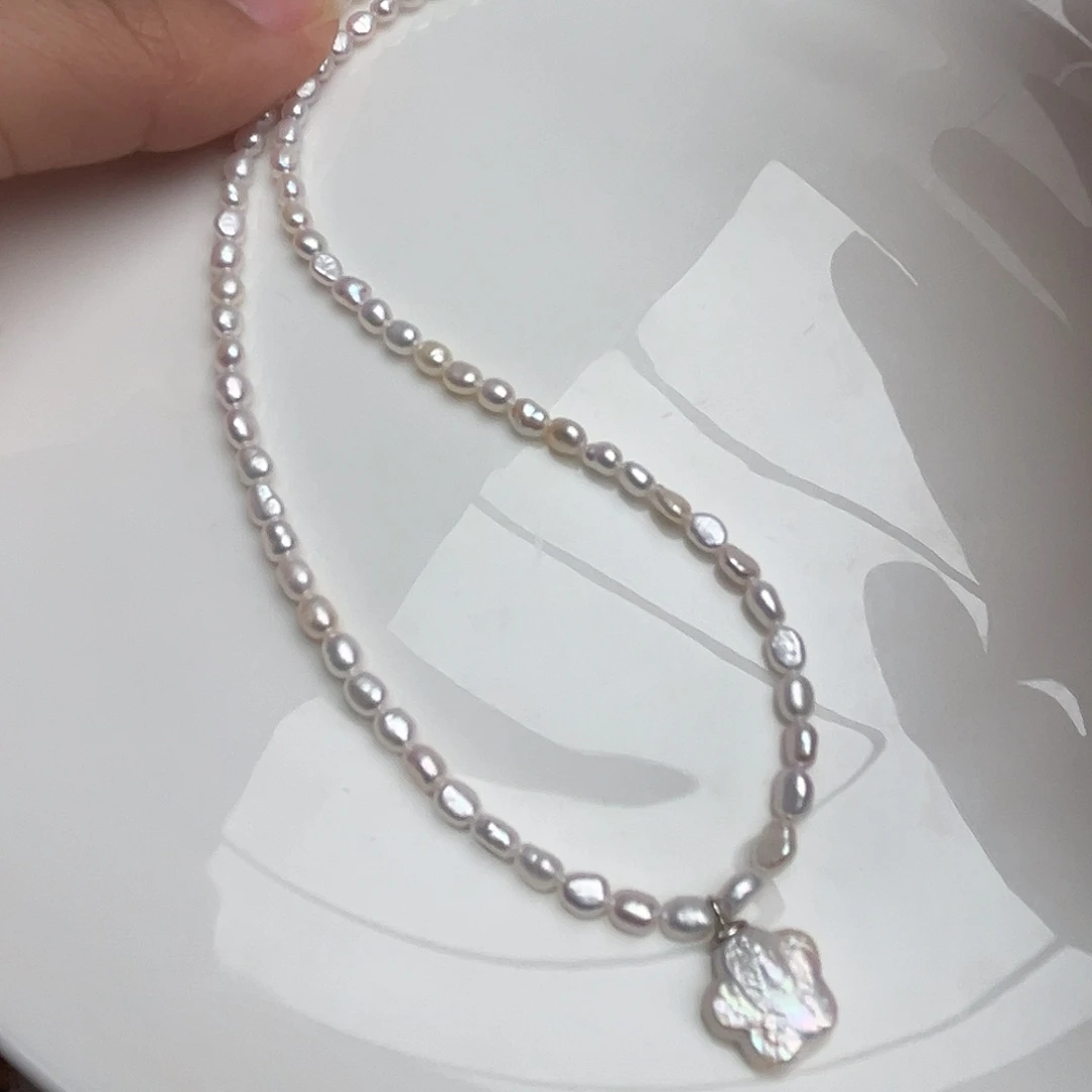项链未镶嵌淡水珍珠