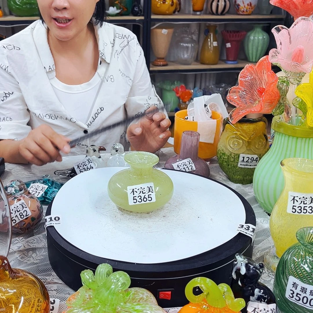 5365小瓶 家悦琉璃工艺品不完美