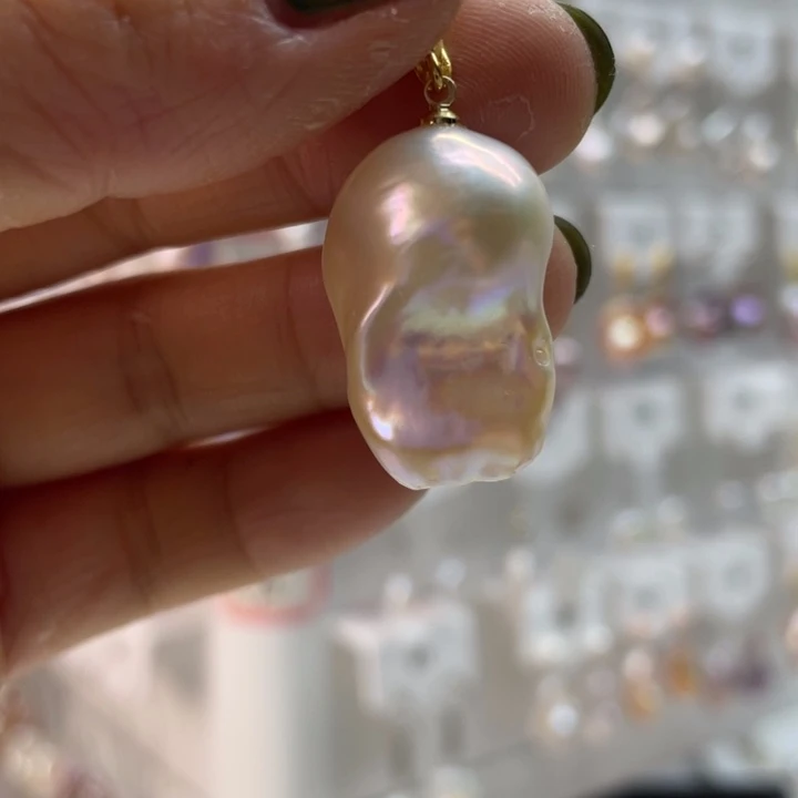 未镶嵌淡水珍珠耳饰