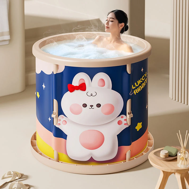 泡澡桶大人折叠加厚成人全身浴桶家用儿童洗澡桶沐浴桶浴缸2025新