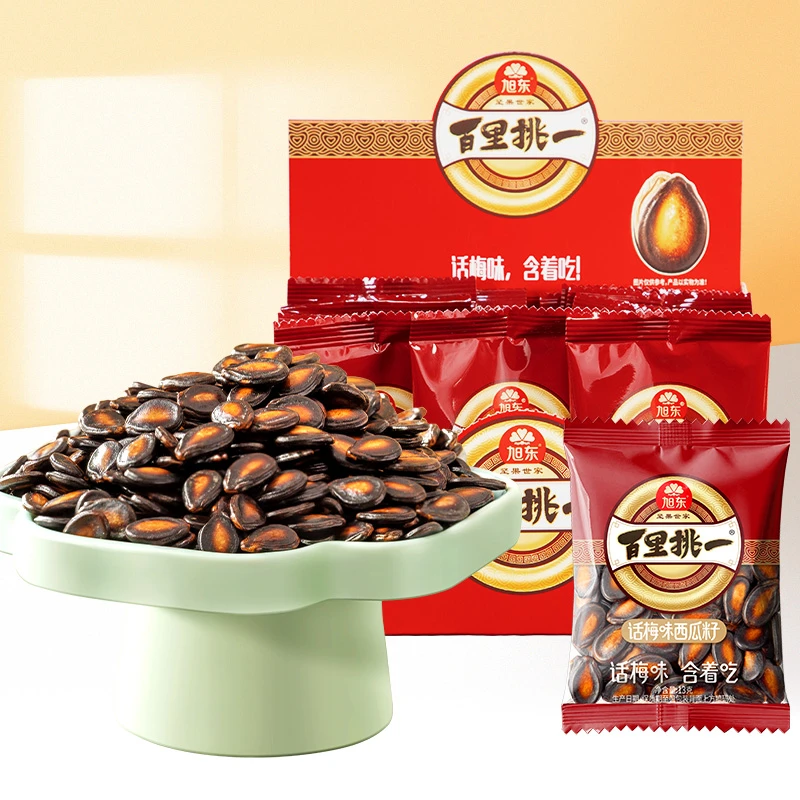 【工厂价】话梅味西瓜子旭东百里挑一瓜子小袋休闲零食坚果炒货新鲜