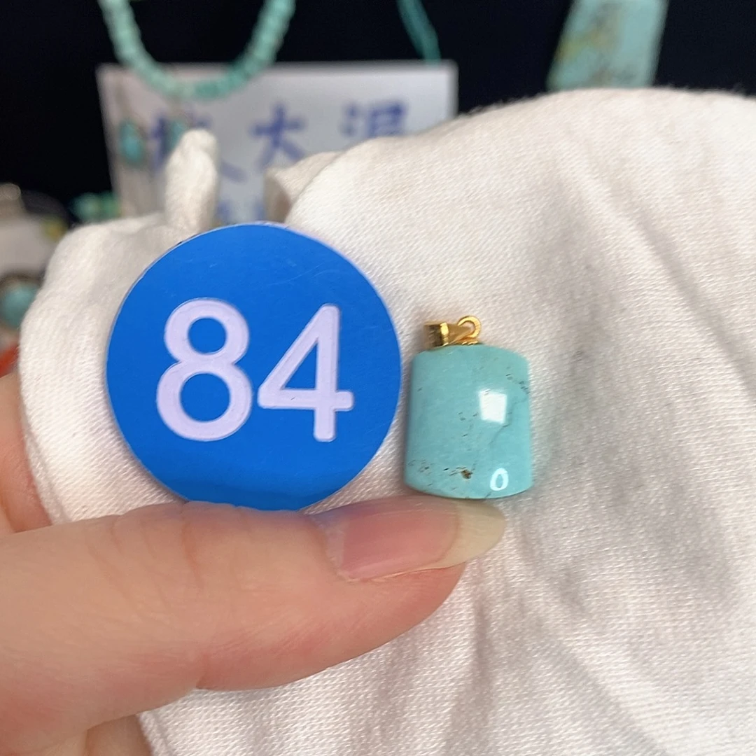 绿松石银S925镶嵌珠宝奇石